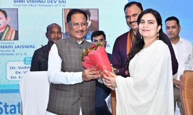 प्रदेश की 3 करोड़ जनता के आरोग्य के साथ विकसित छत्तीसगढ़ का सपना करेंगे पूरा : मुख्यमंत्री साय