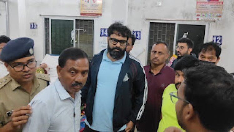 घायलों से मिल उनका हाल जानने एस पी कलेक्टर संग विधायक पहुंची बगीचा अस्पताल,दिया हर संभव मदद  का आश्वासन