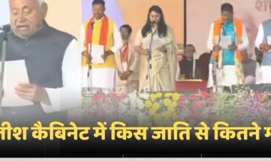 5 दलित, 4 राजपूत… नीतीश कैबिनेट में जाति का रखा गया विशेष ध्यान! जानिए किस जाति से कितने मंत्री?