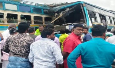 तमिलनाडु में दो बसों की आमने-सामने टक्कर, 6 की मौत; 30 यात्री घायल