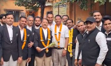 छठवीं बार प्रणीश बने बेमेतरा बार एसोसिएशन के अध्यक्ष, विवेक उपाध्यक्ष