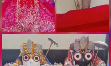 श्रीजगन्नाथ मंदिर में अगहन गुरुवार ब्रह्म मुहूर्त में श्रीमहालक्ष्मी के वाहन सफेद उल्लू के हुए दर्शन