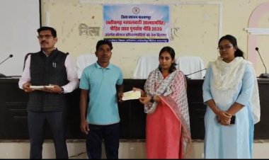 आत्मसमर्पित व नक्सल पीडि़त 79 प्रशिक्षित युवाओं को मिली 10 लाख 33 हजार की प्रोत्साहन राशि