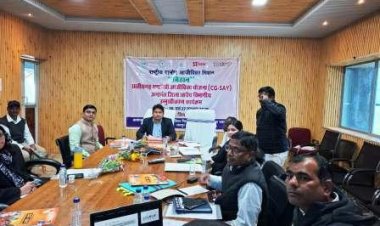 विशेष परियोजना समावेशी आजीविका योजना का उन्मुखीकरण कार्यक्रम संपन्न