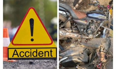 CG : तेज रफ्तार बाइक-स्कूटी आपस में टकराई, दो की मौके पर मौत