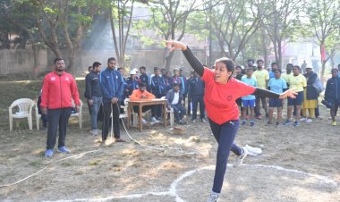इंदिरा गांधी कृषि विवि में दूसरे दिन एथलेटिक्स छाया, टीम गेम्स ने बढ़ाया रोमांच