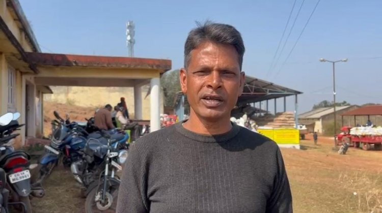 किसान दिनेश ने आसानी से बेचा अपना धान