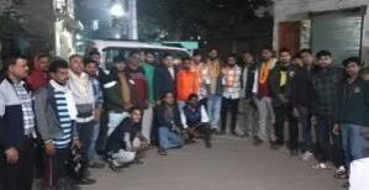 छत्तीसगढ़ सतनामी समाज युवा प्रकोष्ठ रायपुर का बैठक आदर्श नगर मे हुआ संपन्न*