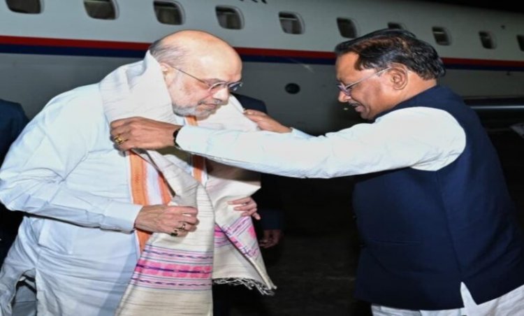 गृहमंत्री शाह आज रायपुर में BJP नेताओं संग बैठक करें, बस्तर ओलिंपिक समापन में शामिल होंगे