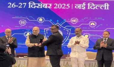 छत्तीसगढ़ के ईओडब्ल्यू–एसीबी प्रमुख को केंद्रीय गृह मंत्री ने किया सम्मानित