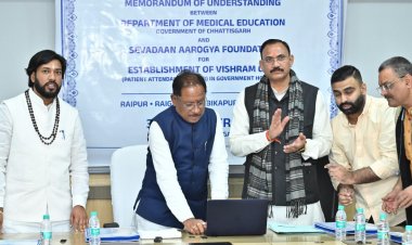 मुख्यमंत्री विष्णुदेव साय ने रायपुर साहित्य उत्सव की वेबसाइट का किया लोकार्पण….