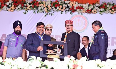 राज्यपाल रमेन डेका ने प्रथम राष्ट्रीय रोवर-रेंजर जंबूरी का किया शुभारंभ,युवाओं से राष्ट्र निर्माण में योगदान का आह्वान