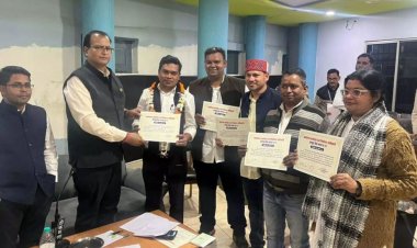 रायपुर प्रेस क्लब चुनाव 2026 : नए अध्यक्ष बने मोहन तिवारी, जानिए उपाध्यक्ष, महासचिव, कोषाध्यक्ष, दो सहसचिव पद पर कौन – कौन विजेता