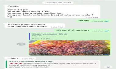 दुर्ग निगम कमिश्नर की फरमाइश: कर्मचारी से 10 किलो जवा फूल चावल, फल और DTH रिचार्ज करवाए; कार्रवाई पर हाईकोर्ट ने रोक लगाई