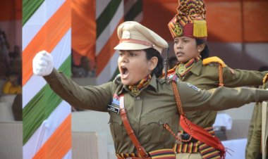 फुल ड्रेस फाइनल रिहर्सल में दिखी परेड, पदक अलंकरण व सांस्कृतिक प्रस्तुतियों की भव्य झलक