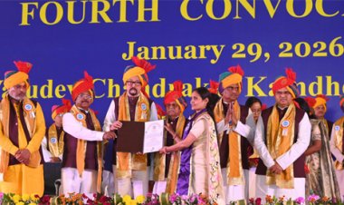 दीक्षांत समारोह केवल पढ़ाई पूरी करने का अवसर नही, जिम्मेदारियों भरी यात्रा की शुरूआत है - डेका