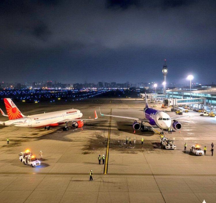 मुंबई एयरपोर्ट पर बड़ा हादसा टला, एयर इंडिया और इंडिगो के विमानों के विंग्स आपस में टकराए