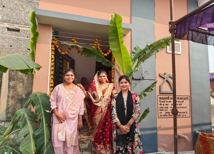 कठिन संघर्षों के बाद मधु वर्मा को मिला पक्का आशियाना, जीवन में जगी नई उम्मीद