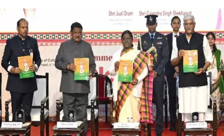 President द्रौपदी मुर्मू ने ओल चिकी लिपि के शताब्दी समारोह का किया उद्घाटन