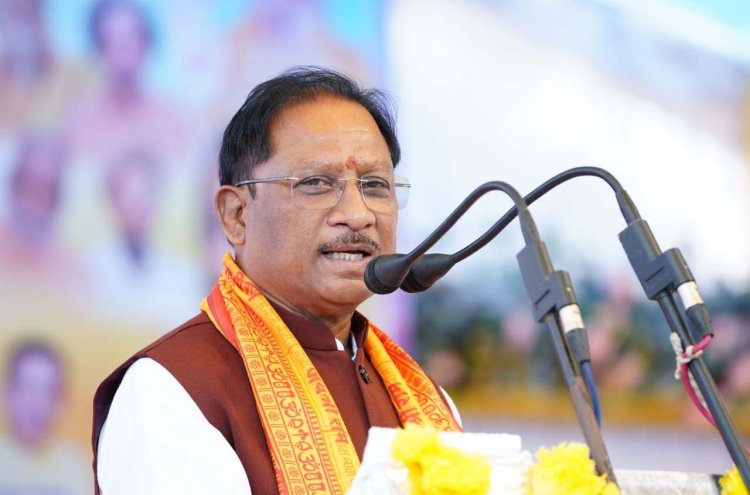 सुशासन, विकास और सुरक्षा के संकल्प के साथ बढ़ रहे हैं आगे-मुख्यमंत्री साय