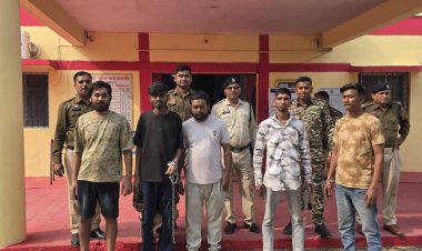 CG : नशे के खिलाफ पुलिस की बड़ी कार्रवाई, 53.51 ग्राम ब्राउन शुगर के साथ 5 आरोपी गिरफ्तार
