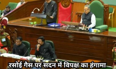 CHHATTISGARH : गैस किल्लत पर सदन में बवाल, 30 कांग्रेस विधायक निलंबित