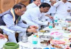 टिफिन मीटिंग में दिखी संगठन की आत्मीयता और एकजुटता, मुख्यमंत्री ने कार्यकर्ताओं के साथ किया भोजन