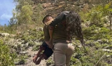 पुलिस जवान ने उफनती नदी में कूदकर बचाई महिला की जान