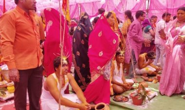 धमतरी में नौ जिलों के 38 बटुकों का उपनयन, गूंजे वैदिक मंत्र