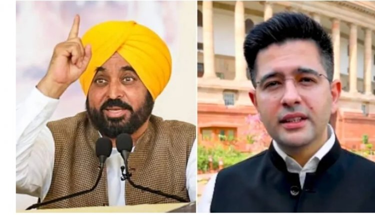 CM भगवंत मान का राघव चड्ढा पर हमला, बोले– ‘समोसे-पिज्जा के मुद्दे उठाते हैं…