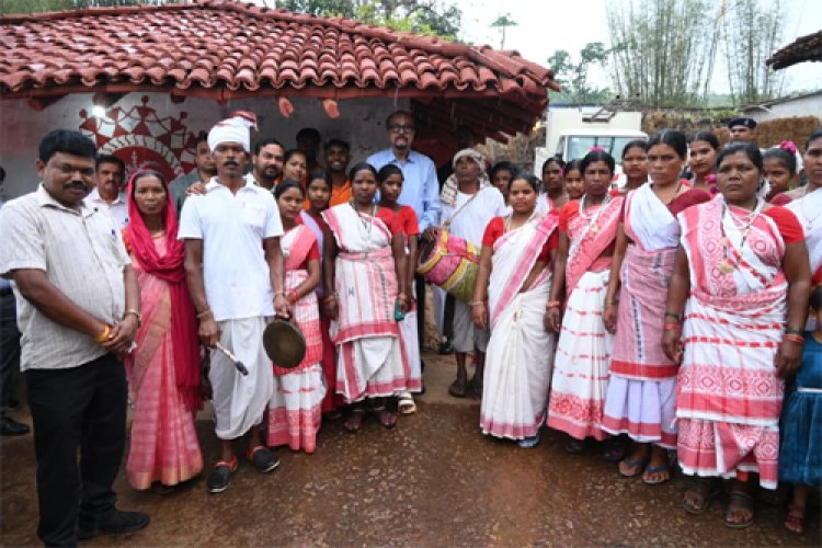 राज्यपाल डेका ने जशपुर के केरेगांव होम-स्टे का किया अवलोकन