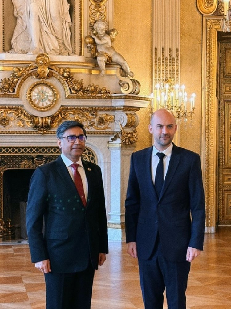 पेरिस में विदेश सचिव विक्रम मिस्री की फ्रांस के विदेश मंत्री से मुलाकात, द्विपक्षीय सहयोग पर चर्चा