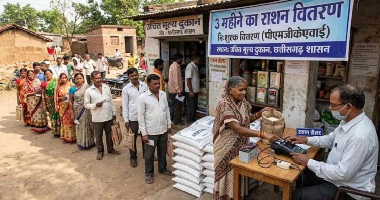 Ration shop : छत्तीसगढ़ में राशन दुकानों के समय में बदलाव, जानिए अनाज मिलने की नई टाइमिंग
