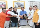 विश्व रेडक्रॉस दिवस पर मुख्यमंत्री से मिले पदाधिकारी: सीएम साय बोले- मानवता की सेवा में रेडक्रॉस की भूमिका सराहनीय