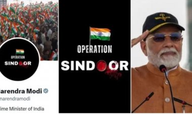 OPERATION SINDOOR : ऑपरेशन सिंदूर की सालगिरह पर बदली मोदी की DP!