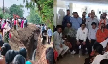 BALOD ACCIDENT NEWS: ठेकेदार देगा 5 लाख का मुआवजा और नौकरी!