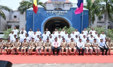 उप मुख्यमंत्री शर्मा 33 प्रशिक्षु उप पुलिस अधीक्षकों के बुनियादी प्रशिक्षण सत्र शुभारंभ में हुए शामिल