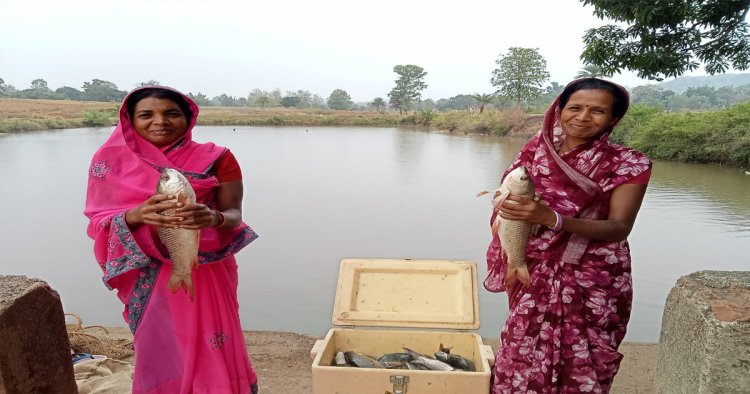मत्स्य पालन बना ग्रामीण समृद्धि का सशक्त माध्यम