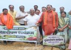 मेडिकल कॉलेज परिसर बना हरित विकास का प्रतीक : स्वास्थ्य मंत्री श्याम बिहारी जायसवाल ने किया पौधरोपण