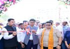 वित्त मंत्री चौधरी ने किया जीके इलेक्ट्रिक शोरूम का शुभारंभ