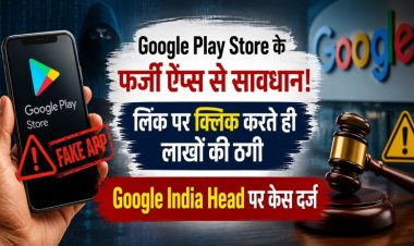 Google Play Store के फर्जी ऐप्स से सावधान! लिंक पर क्लिक करते ही लाखों की ठगी, Google India Head पर केस दर्ज