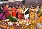 मुख्यमंत्री विष्णुदेव साय ने पवित्र श्रावण मास में अपने निवास में किया रुद्राभिषेक