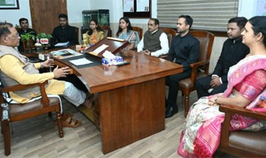 कर्तव्यनिष्ठ होकर जनसेवा एवं सुशासन के लिए जमीनी स्तर पर करें बेहतर कार्य : मुख्यमंत्री साय