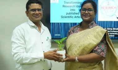 कृष्णा विकास ग्लोबल यूनिवर्सिटी में ‘रिसर्च प्रपोज़ल टू पब्लिकेशन’ विषय पर विशेष कार्यशाला का सफल आयोजन