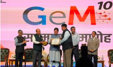 छत्तीसगढ़ को ‘GeM सस्टेनेबल प्रोक्योरमेंट अवार्ड’, शासकीय खरीदी दोगुनी होकर ₹3,935 करोड़ पहुंची