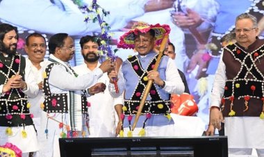 हरेली तिहार पर मुख्यमंत्री निवास में साकार हुई छत्तीसगढ़ की लोक संस्कृति, कृषि परंपरा और ग्रामीण जीवन की जीवंत झांकी
