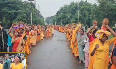 पंडित प्रदीप मिश्रा की कथा से पहले चेन स्नैचिंग, कलश यात्रा में आरोपियों ने महिलाओं को बनाया निशाना, सुरक्षा व्यवस्था पर उठे सवाल
