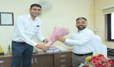 नगरीय प्रशासन विभाग के नए संचालक महादेव क्षीरसागर ने ग्रहण किया पदभार