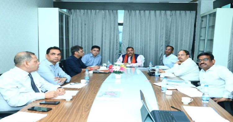 स्वास्थ्य अधोसंरचना को मिलेगी नई गति: स्वास्थ्य मंत्री श्याम बिहारी जायसवाल