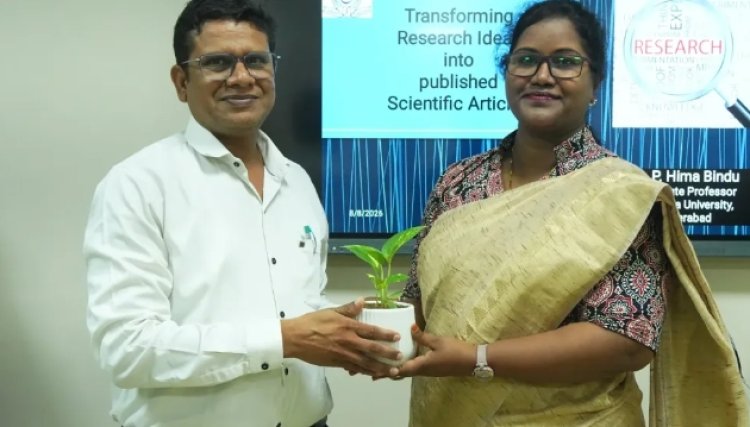 कृष्णा विकास ग्लोबल यूनिवर्सिटी में ‘रिसर्च प्रपोज़ल टू पब्लिकेशन’ विषय पर विशेष कार्यशाला का सफल आयोजन